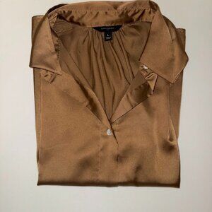 Banana Republic Factory Silky Classic Short Sleeve Shirt